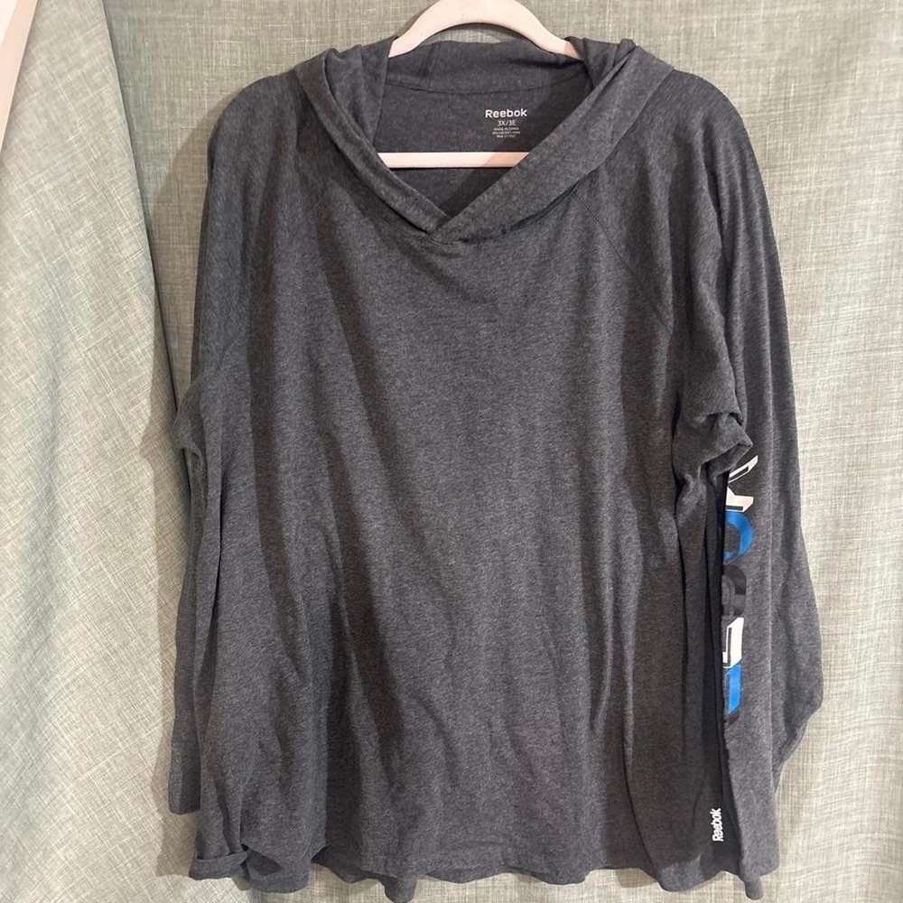 Gray Reebok long sleeve